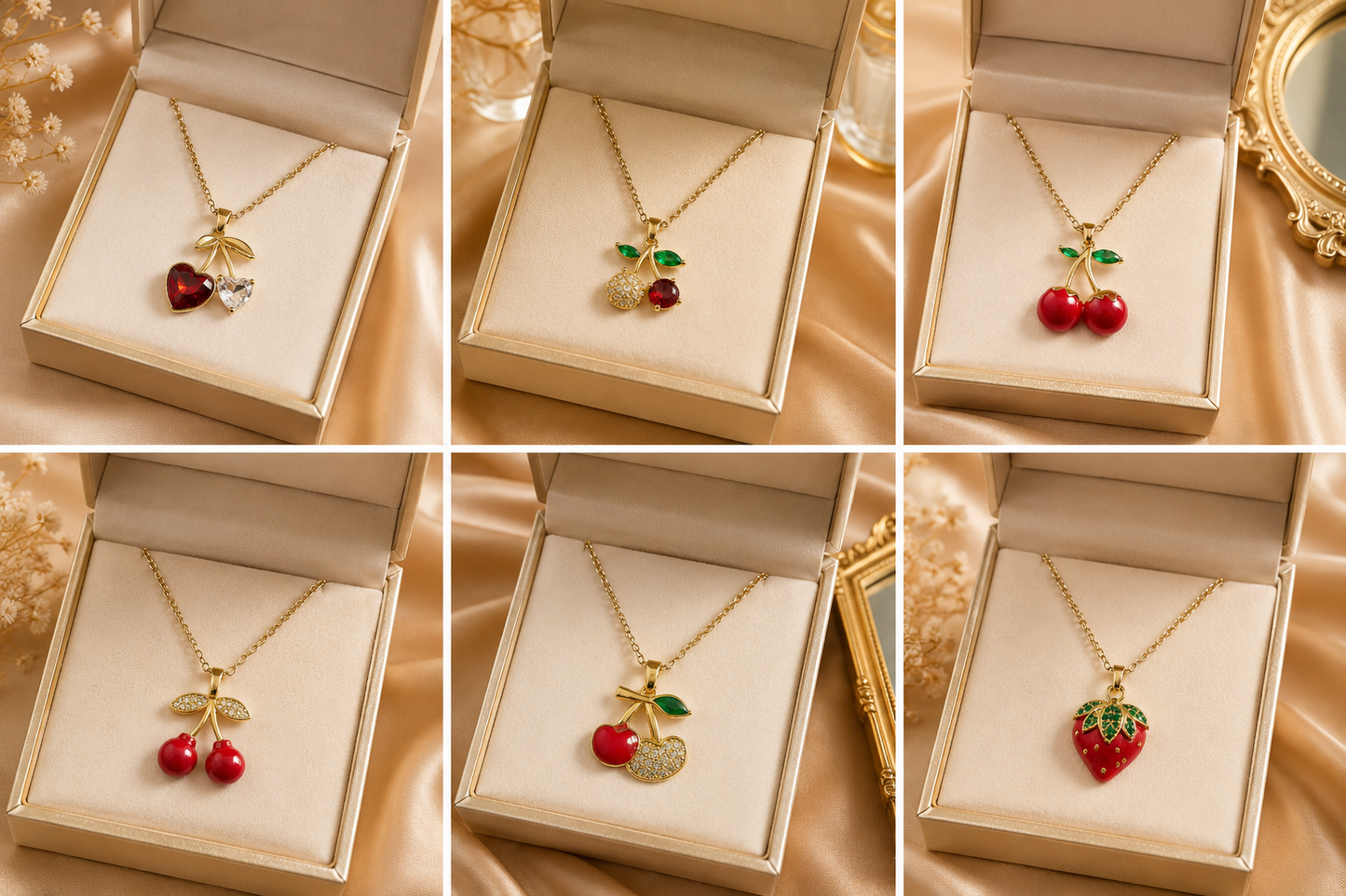Anti Tarnish Necklace - Combo set of 6