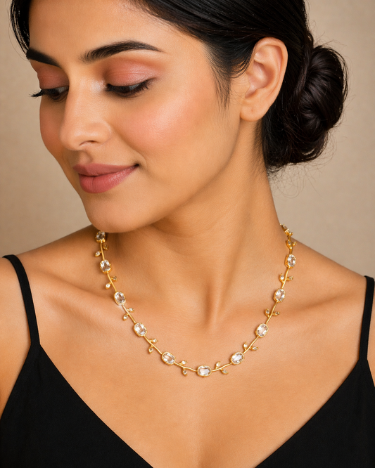 Anti-Tarnish Tulip Necklace