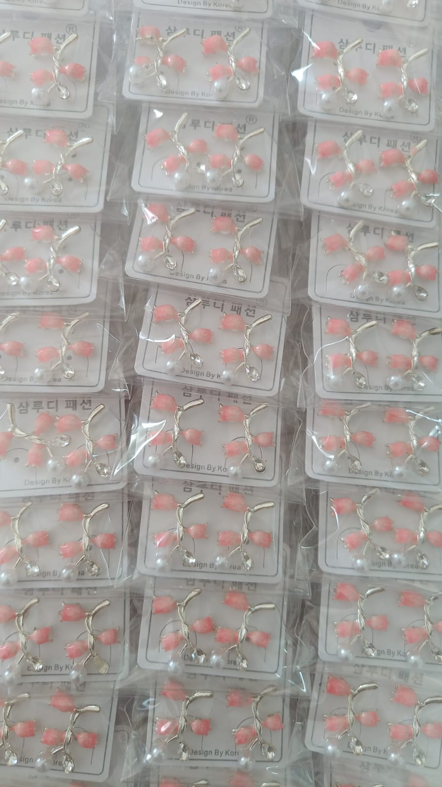Korean Design Multiple Tulips Earring