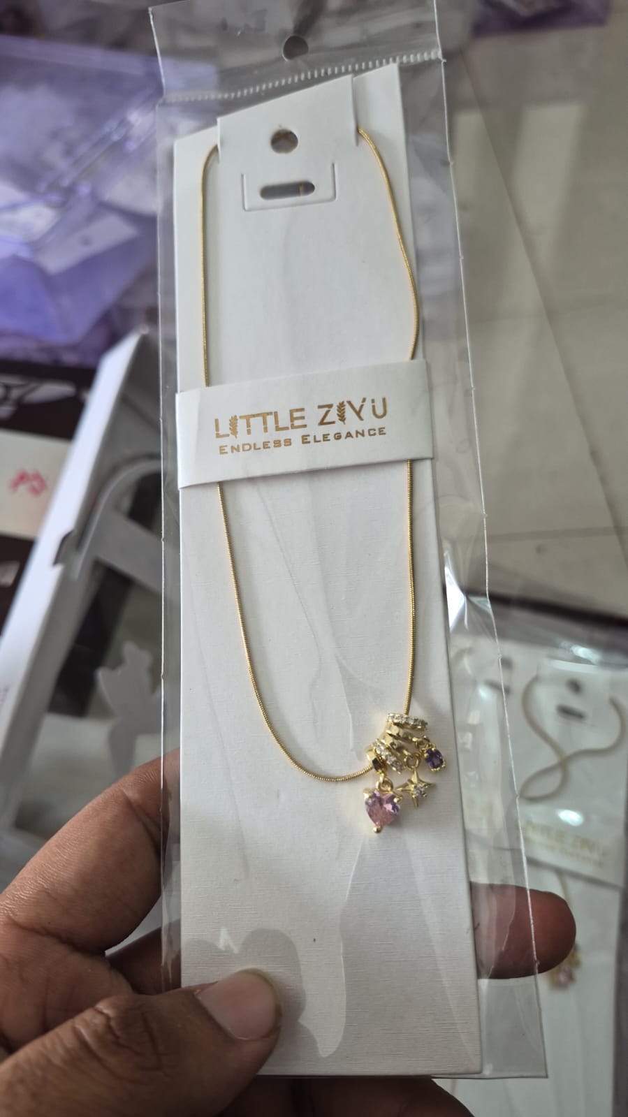 Anti Tarnish Trendy Design Necklace
