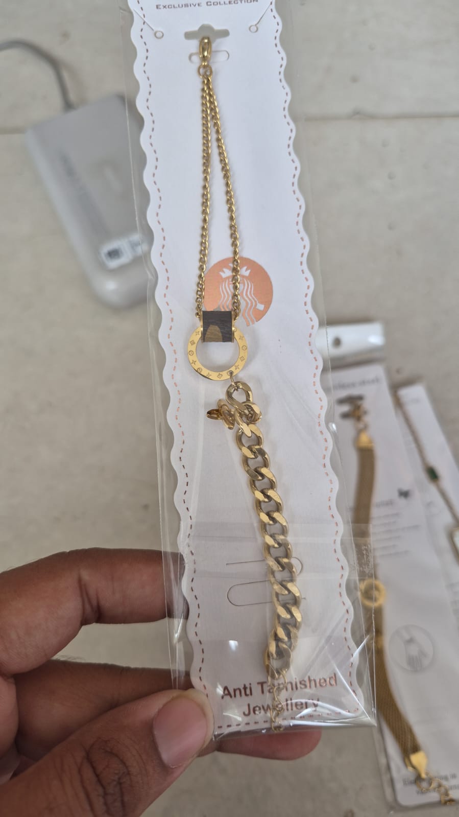 Anti tarnish chain product