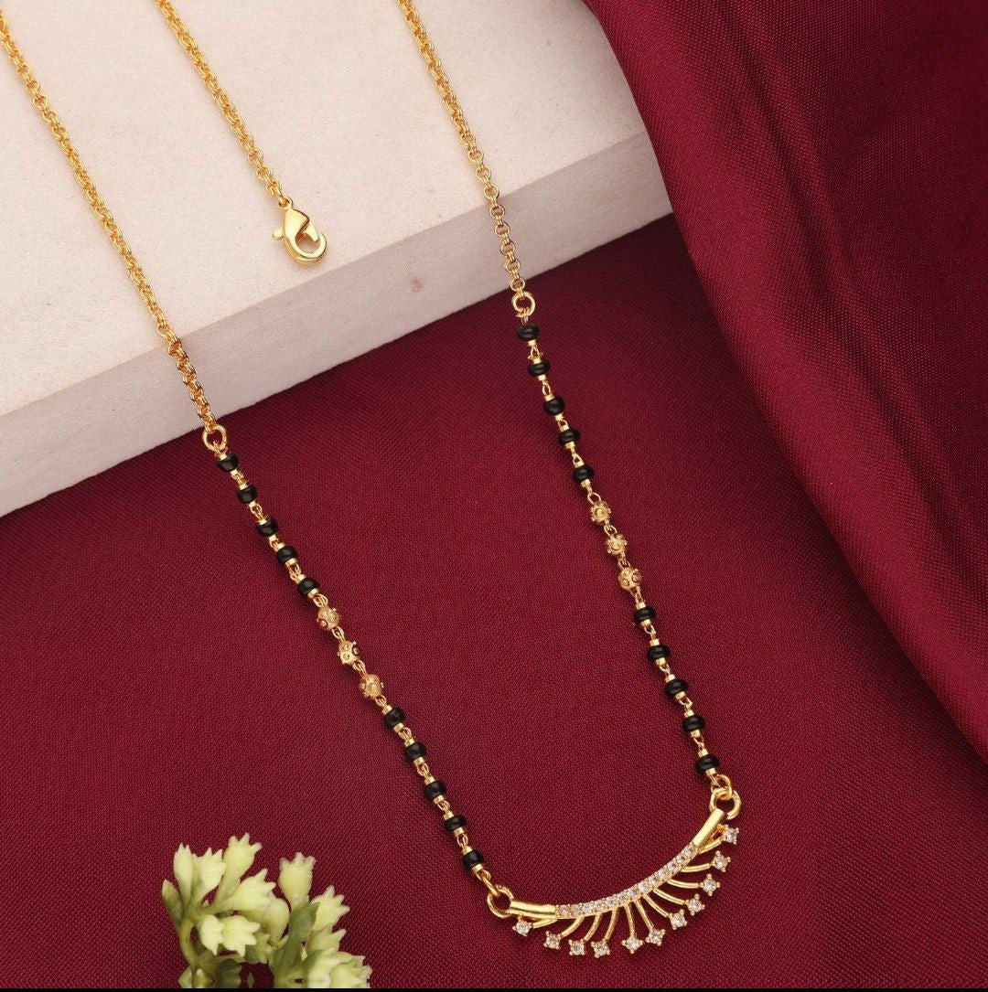 Golden Elegance Mangalsutra Necklace