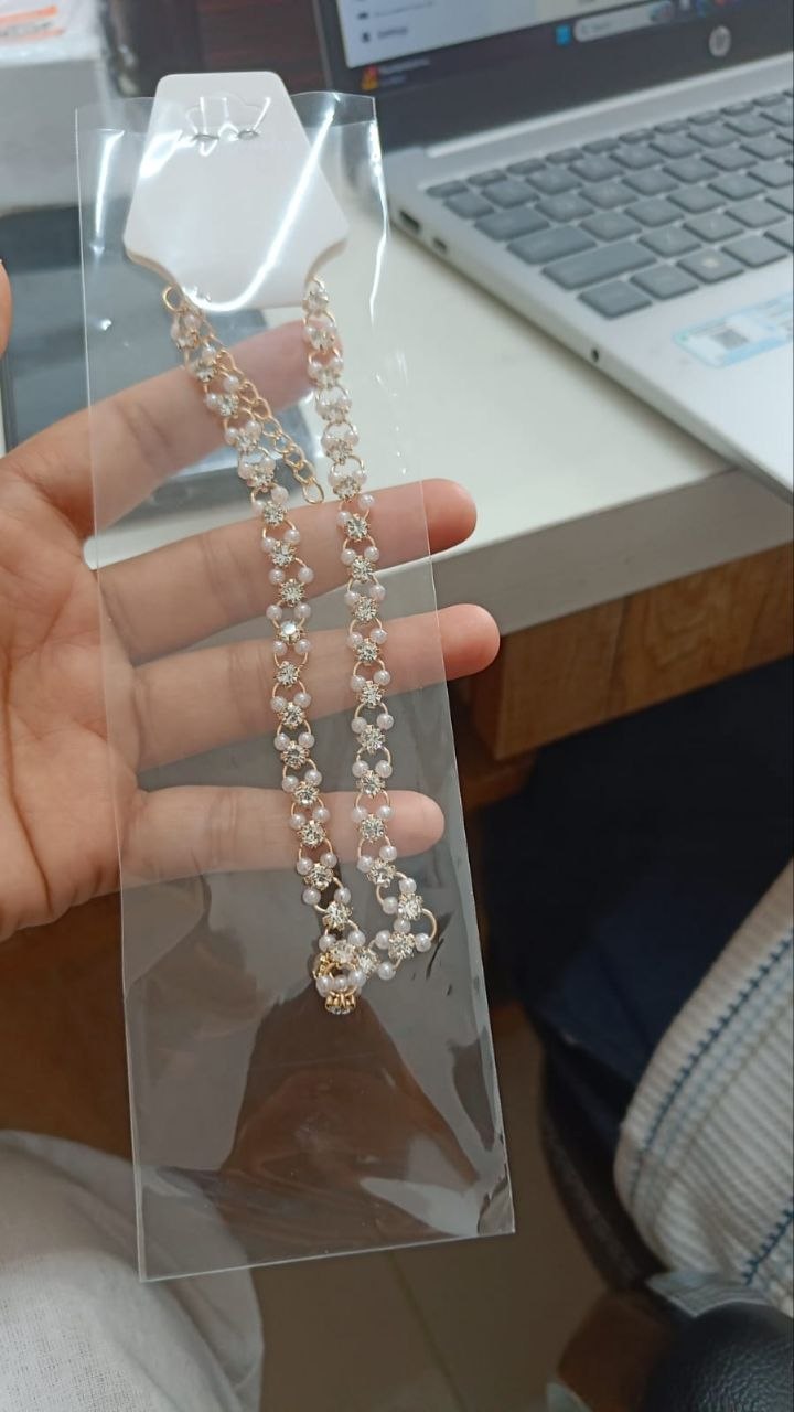 Pearl & Crystal Necklace