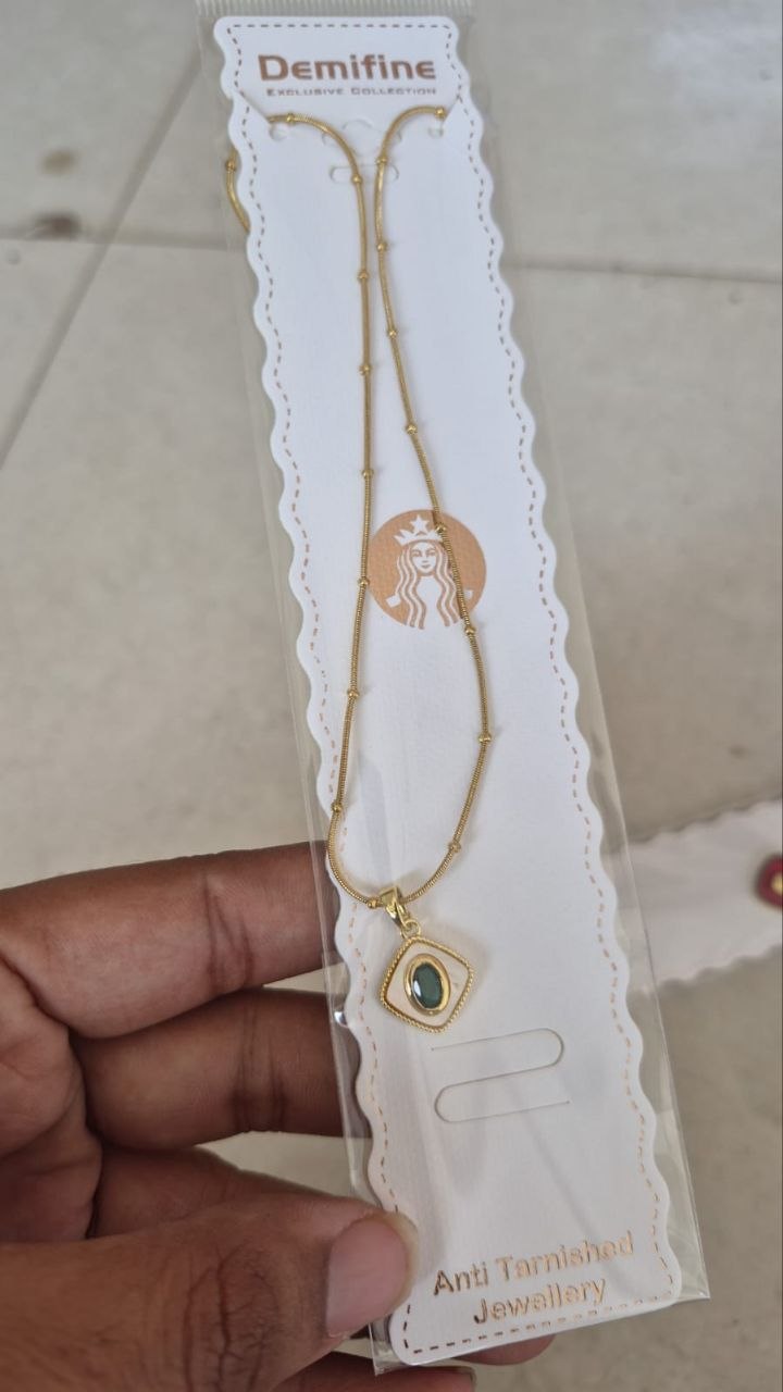 Anti tarnish neckless