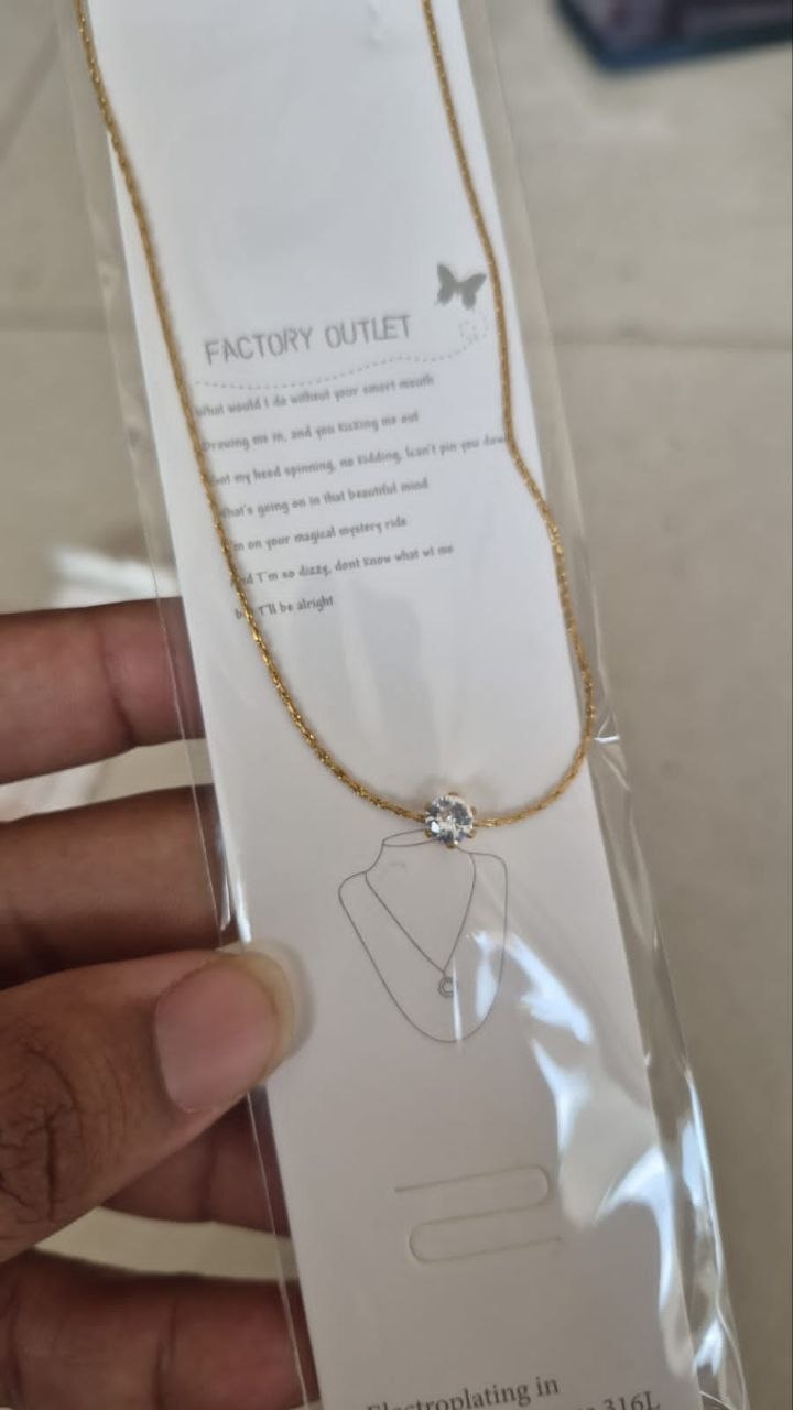Anti tarnish neckless