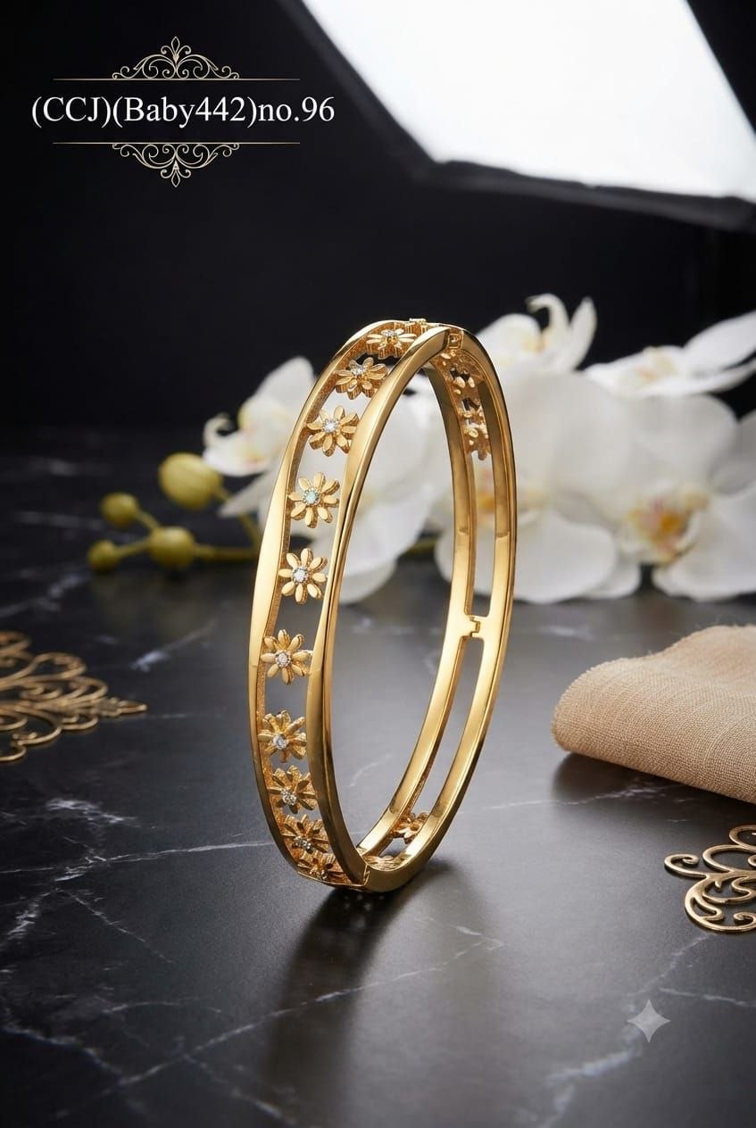 Daisy Bloom Anti-Tarnish Baby Size Bracelet