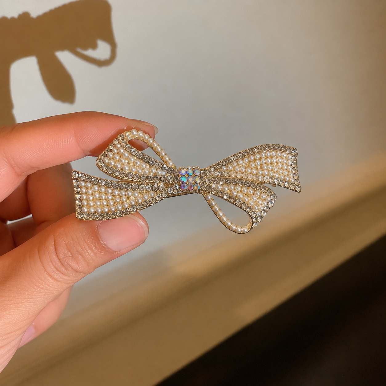French barrette hair clip metal material