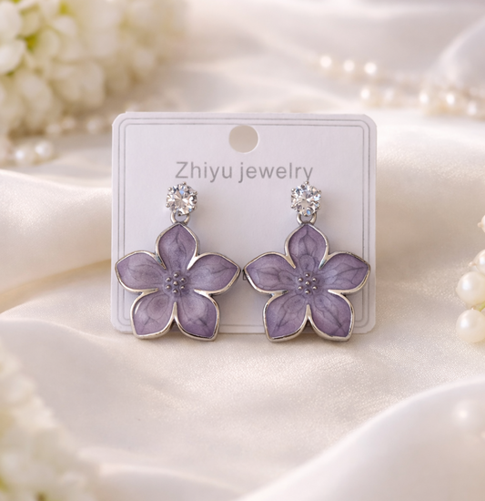 Floral Drop Earrings for girls and women