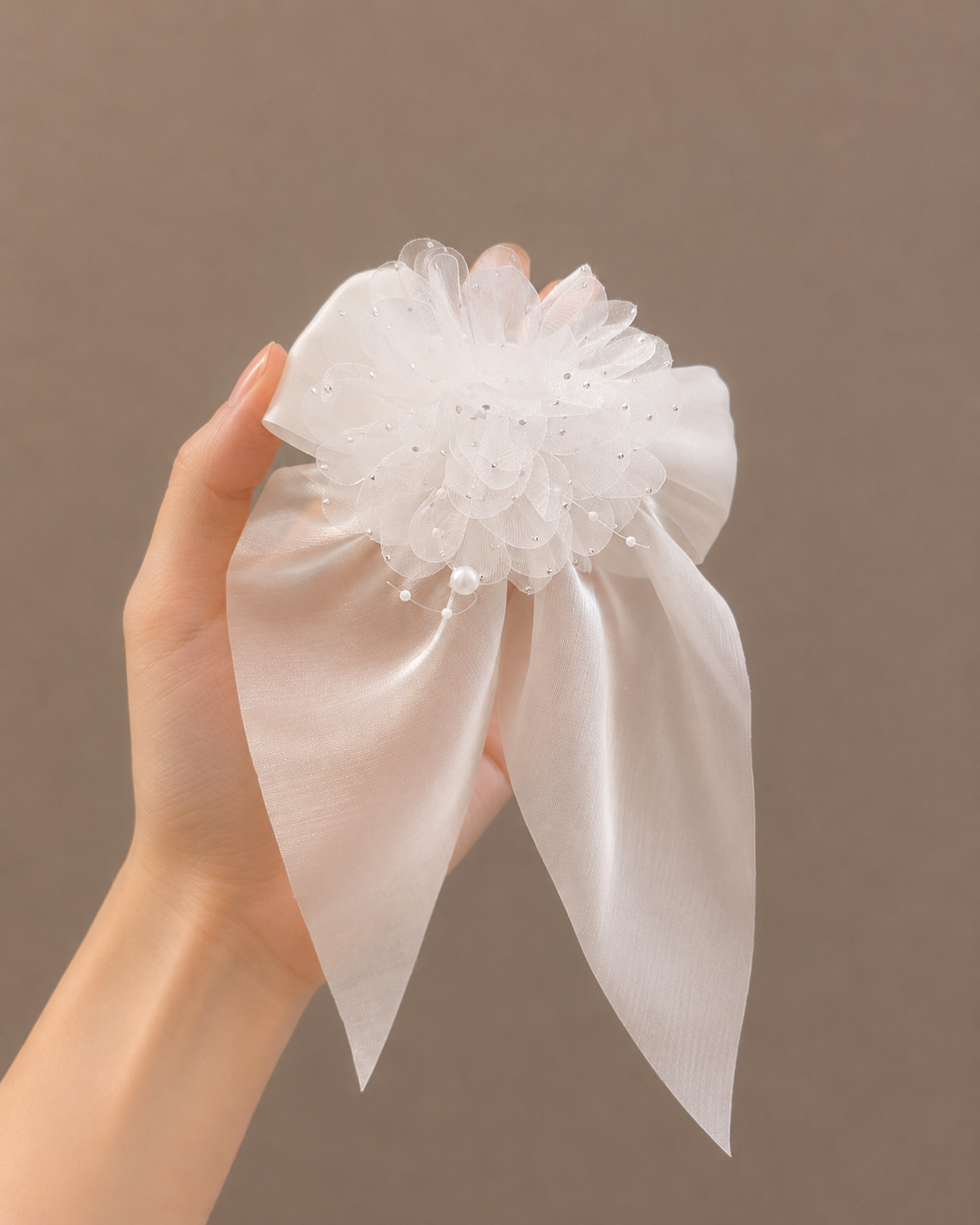 Premium satin bow pin set of 6 pcs