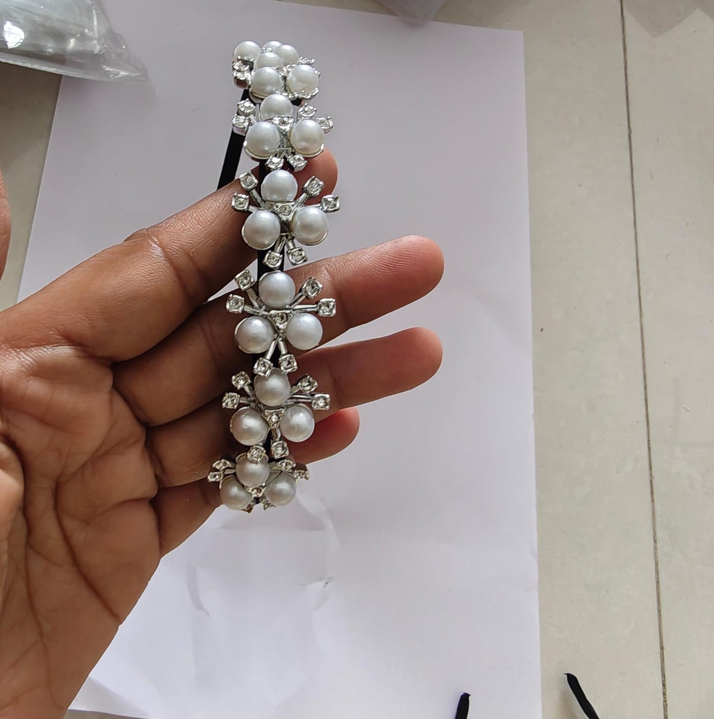 Pearl Hair band