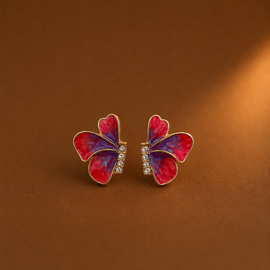 Korean Cute Butterfly Earring