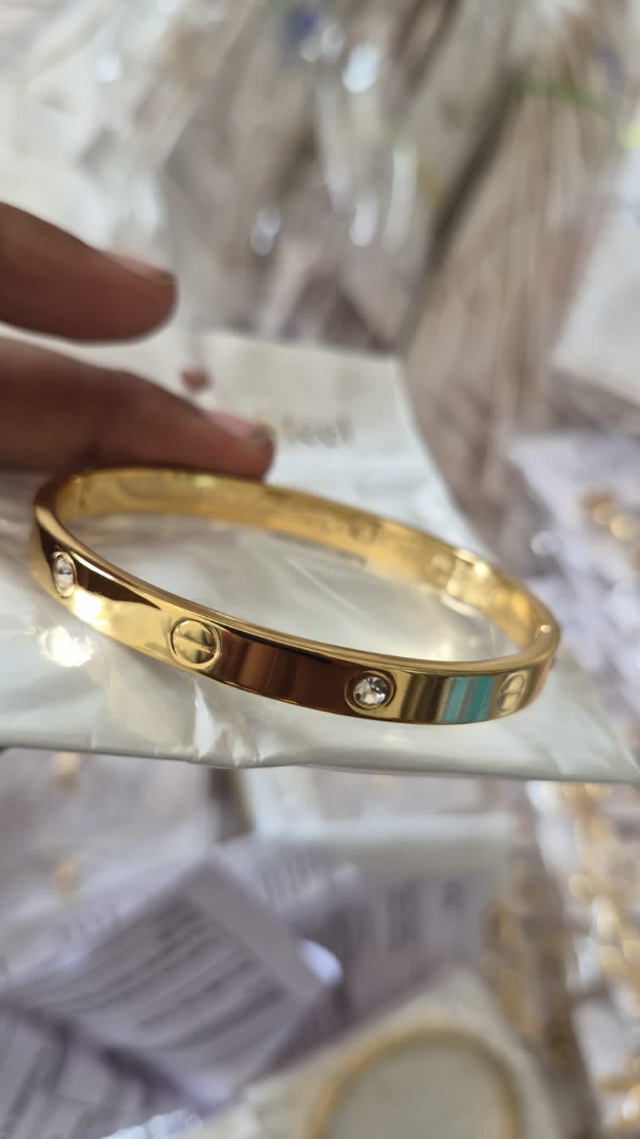 Anti-Tarnish Cartier bracelet