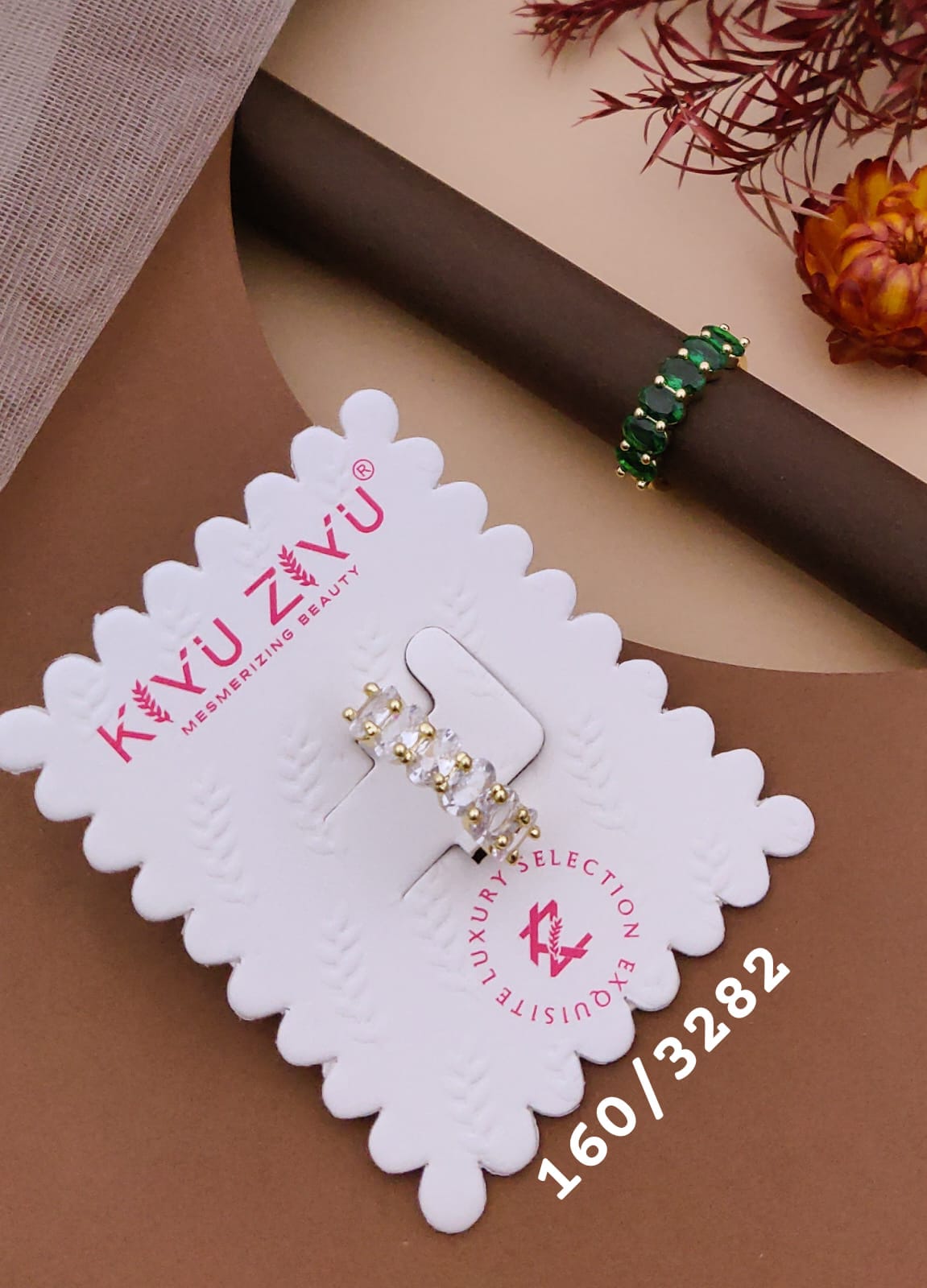 Kiyu ziyu anti tarnished adjustable ring