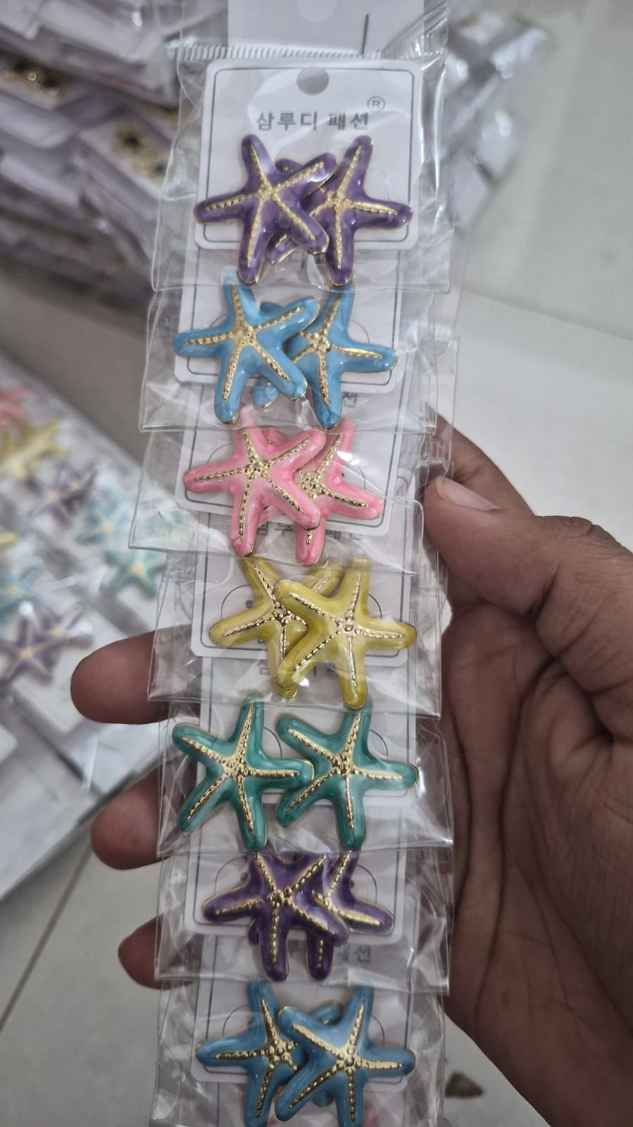 Starfish Korean earring for women and girls
