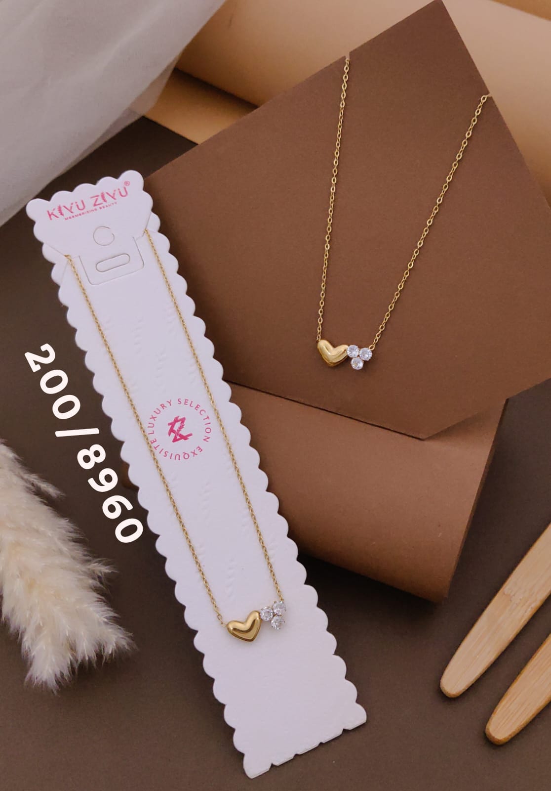 Kiyu ziyu anti tarnished necklace