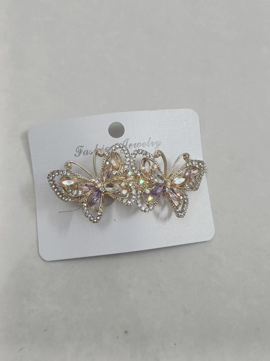 Crystal Butterfly Hair Clip