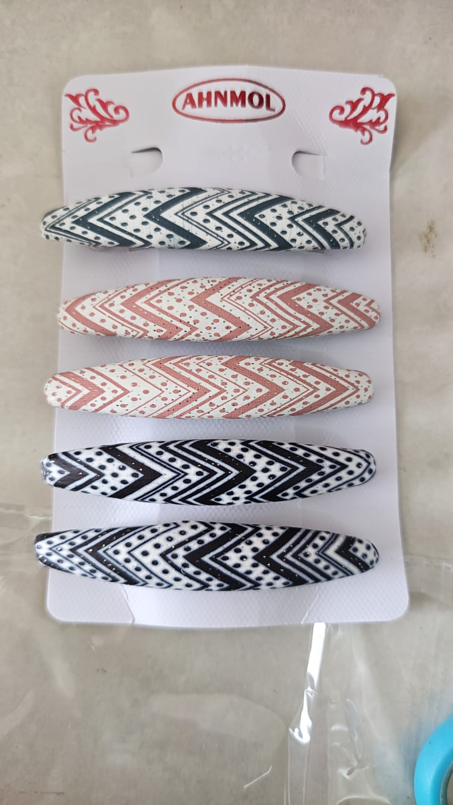 Set of 5 pcs French Hair Barrette Clip