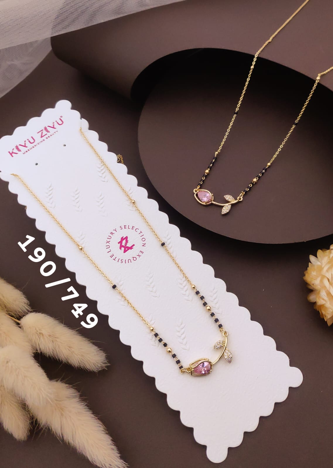 Kiyu ziyu mangalsutra only pendant anti tarnished