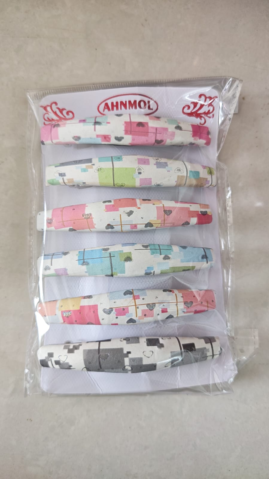 Set of 6 pcs French Hair Barrette Clip