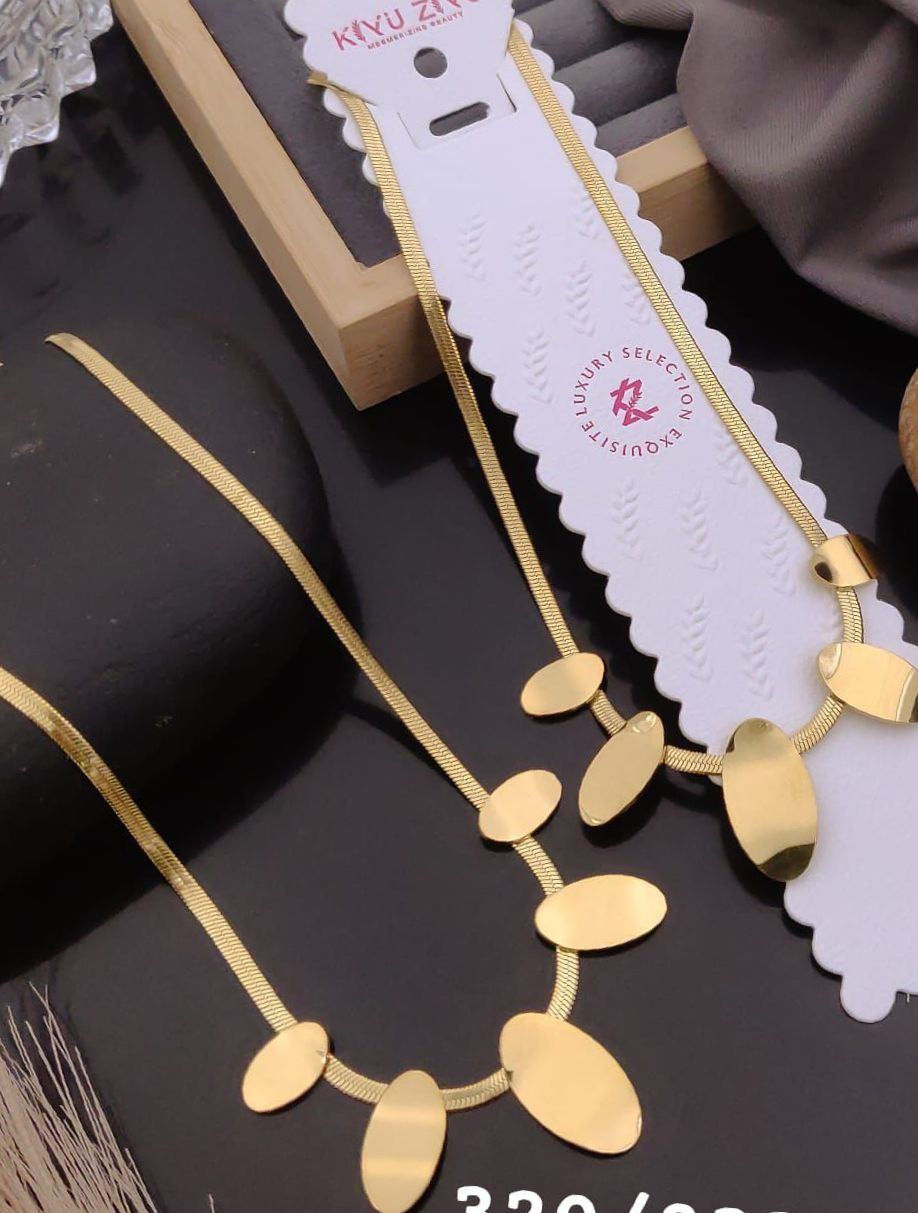 Anti tarnished kiyu ziyu brand necklace