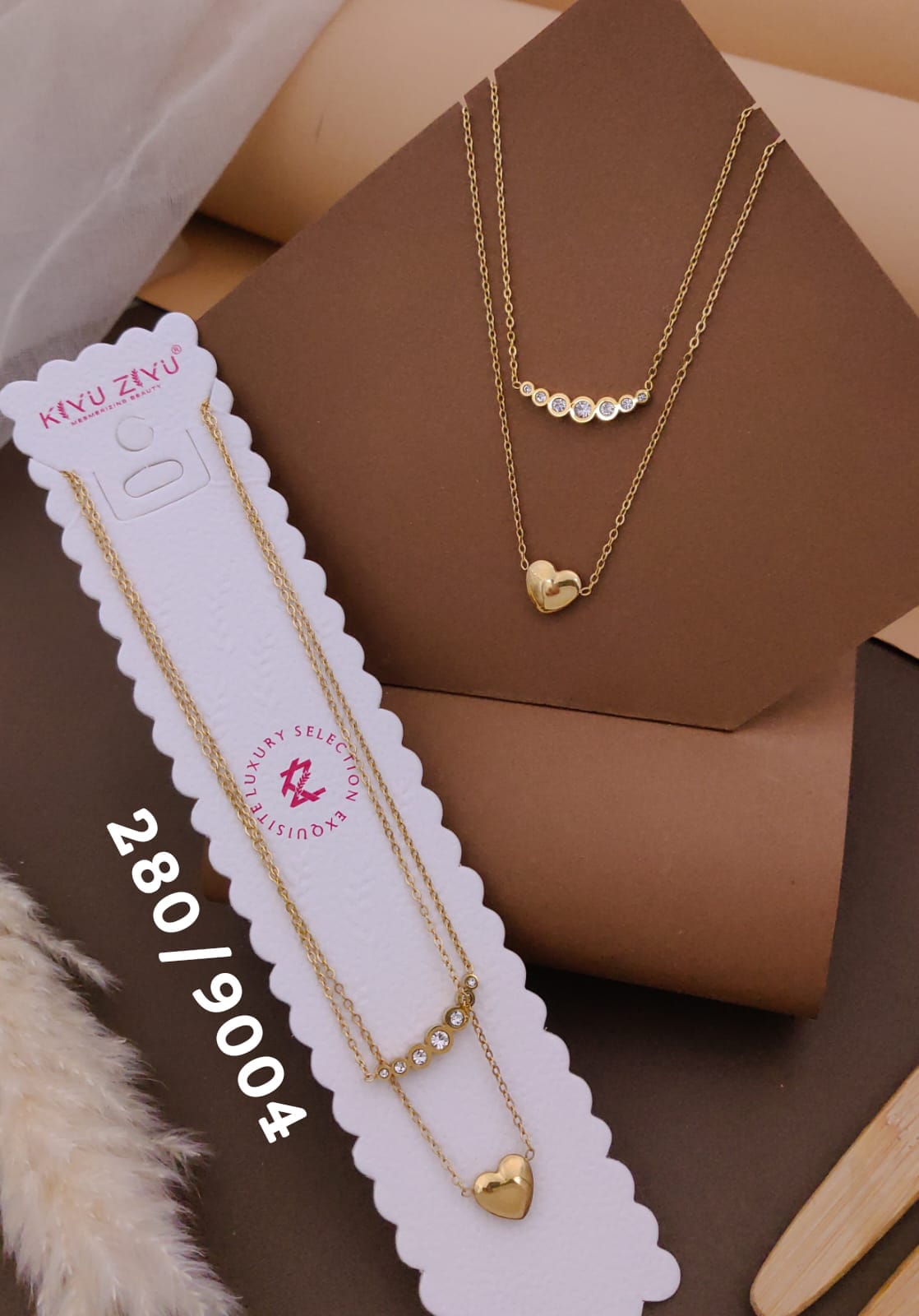 Kiyu ziyu anti tarnished necklace