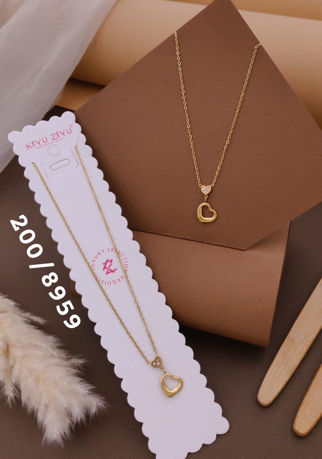 Kiyu ziyu anti tarnished necklace