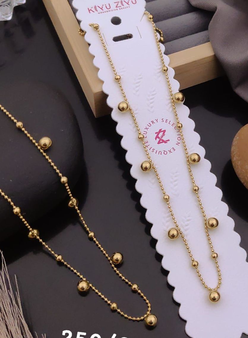 Anti tarnished kiyu ziyu brand necklace