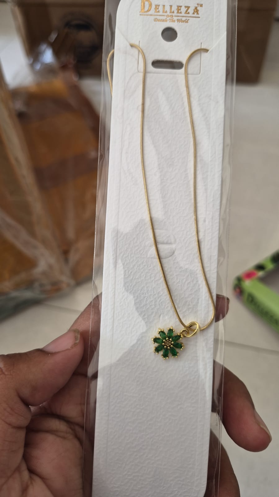 Anti tarnished necklace