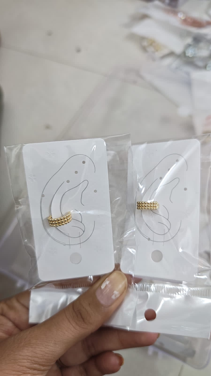 Korean Fashion Set of 2 Ear cuff
