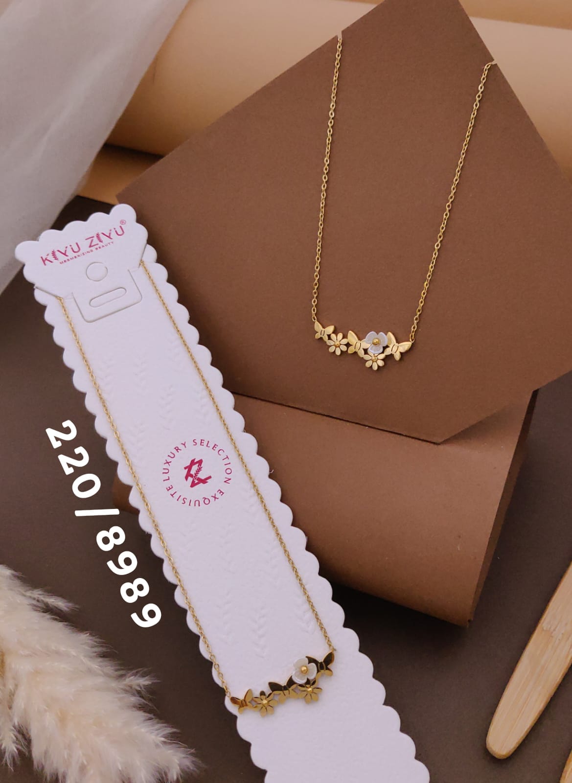 Kiyu ziyu anti tarnished necklace