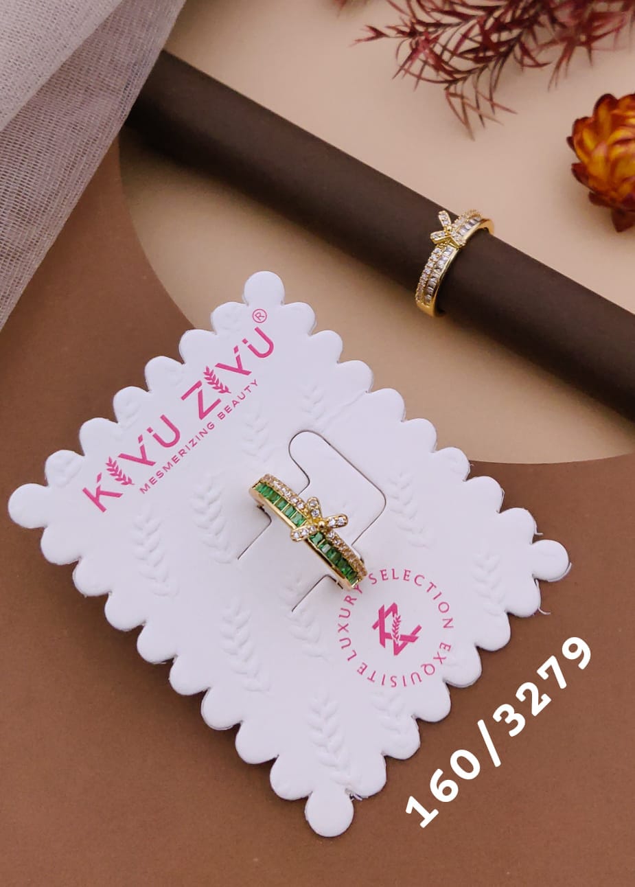 Kiyu ziyu anti tarnished adjustable ring