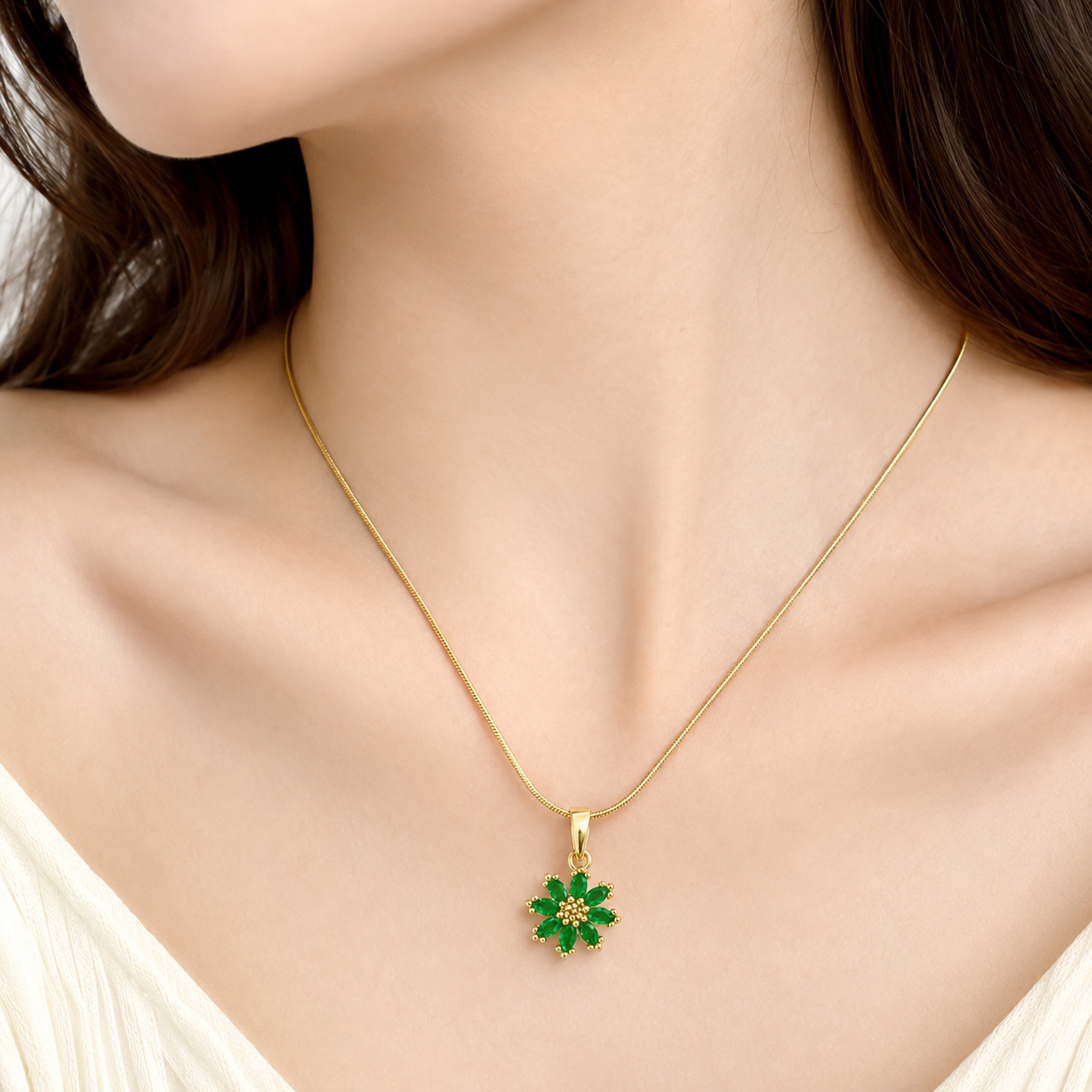 Anti tarnished necklace