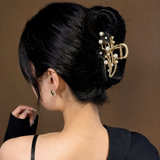 Korean metal hair claw