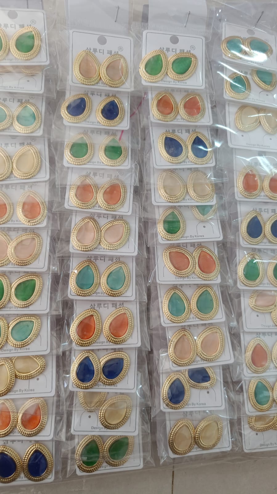 Korean design Oval Earring