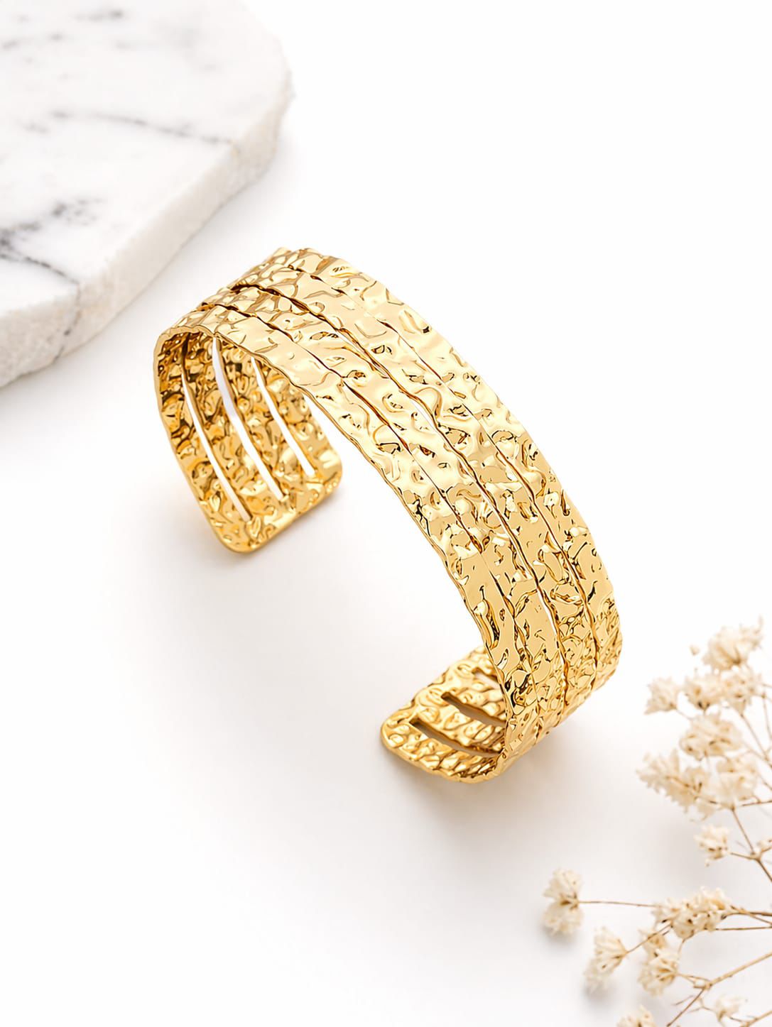 Anti tarnished adjustable bracelet