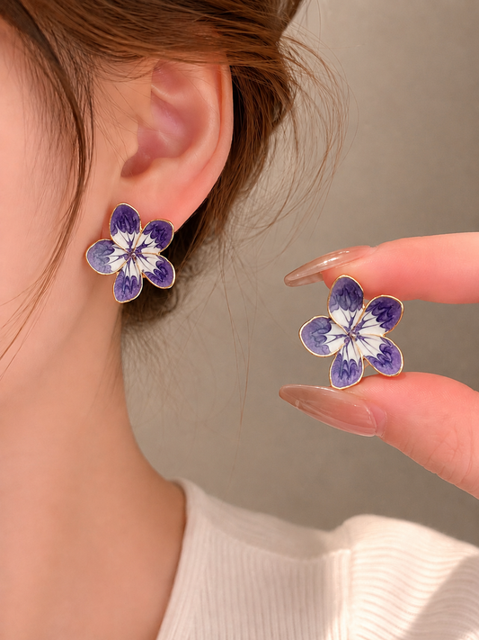 Korean Stylish Flower Earring