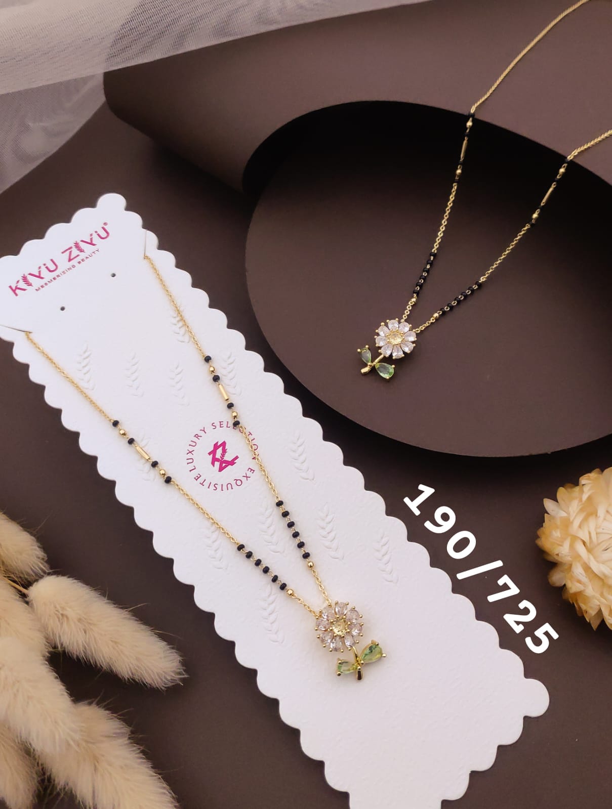 Kiyu ziyu mangalsutra only pendant anti tarnished