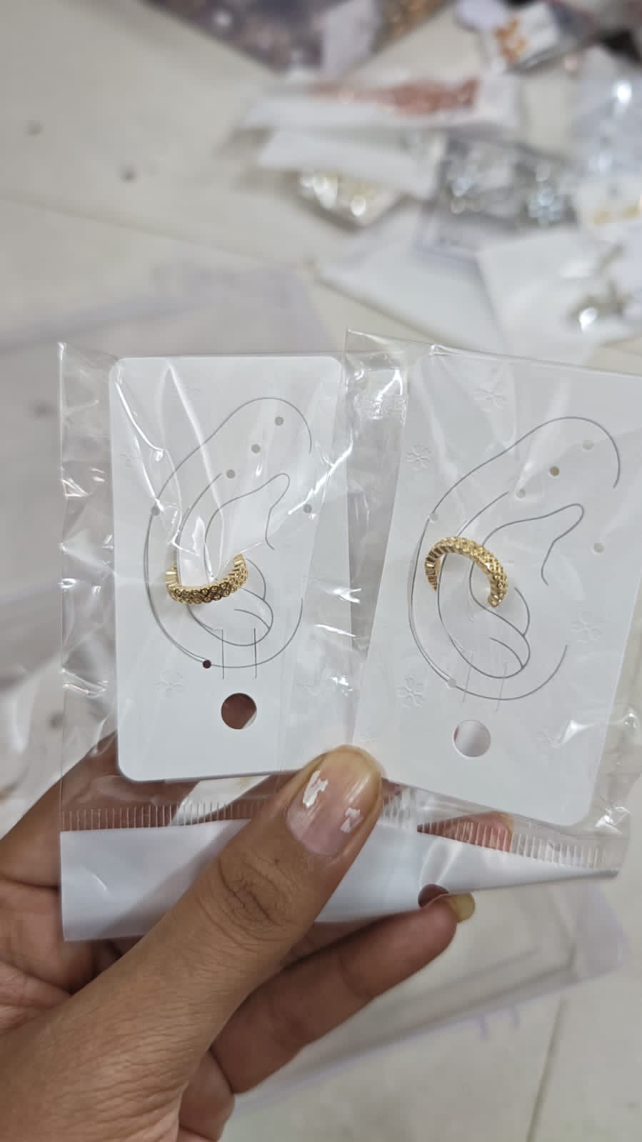Korean Fashion Ear cuff Set of 2