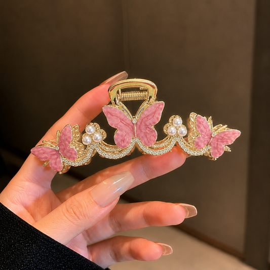 Korean metal hair claw