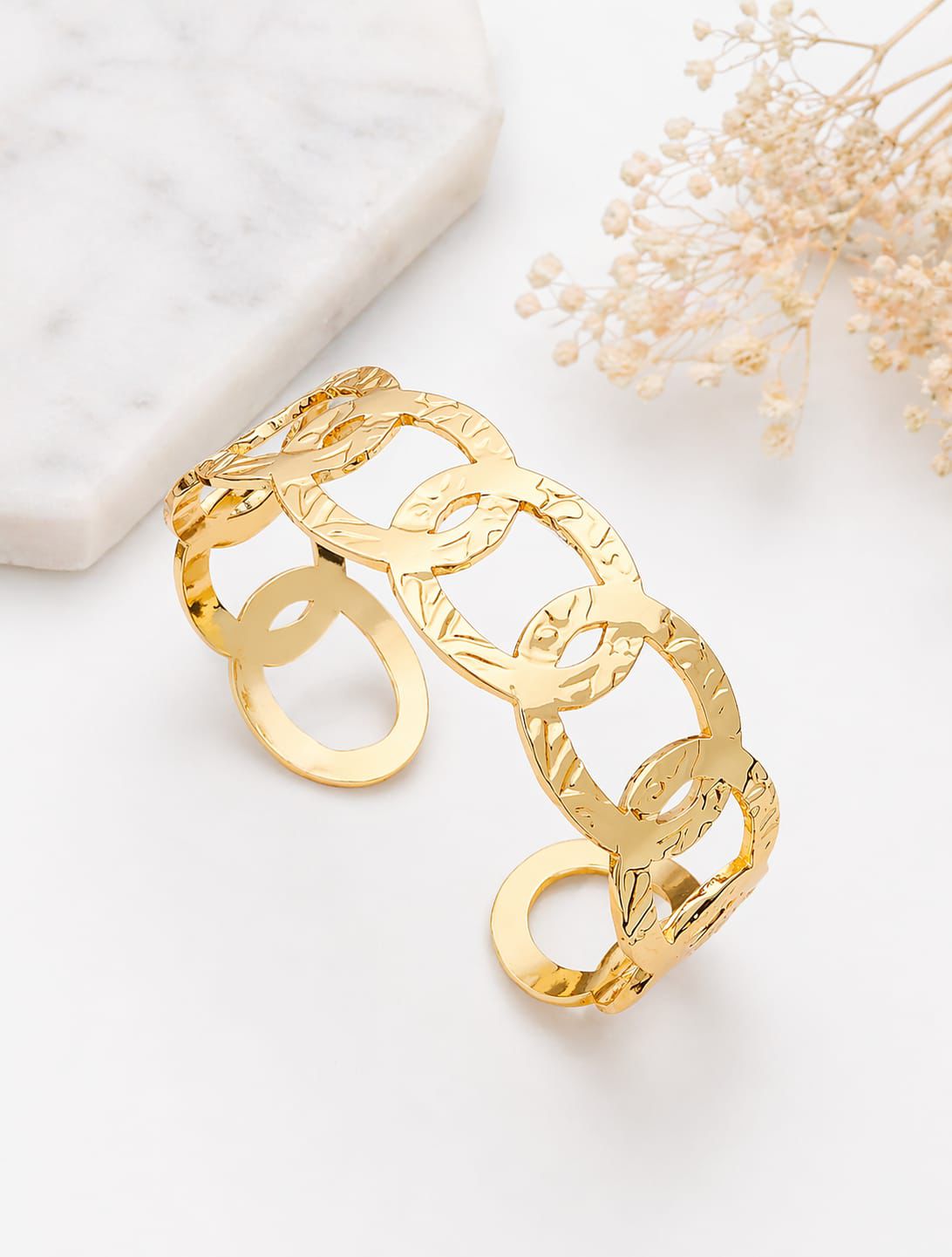 Anti tarnished adjustable bracelet