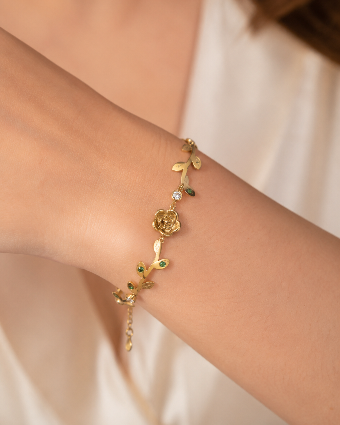 Anti tarnish chain bracelet