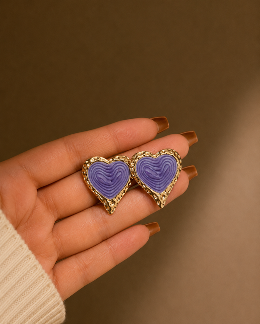 Korean Fashion Heart Earring