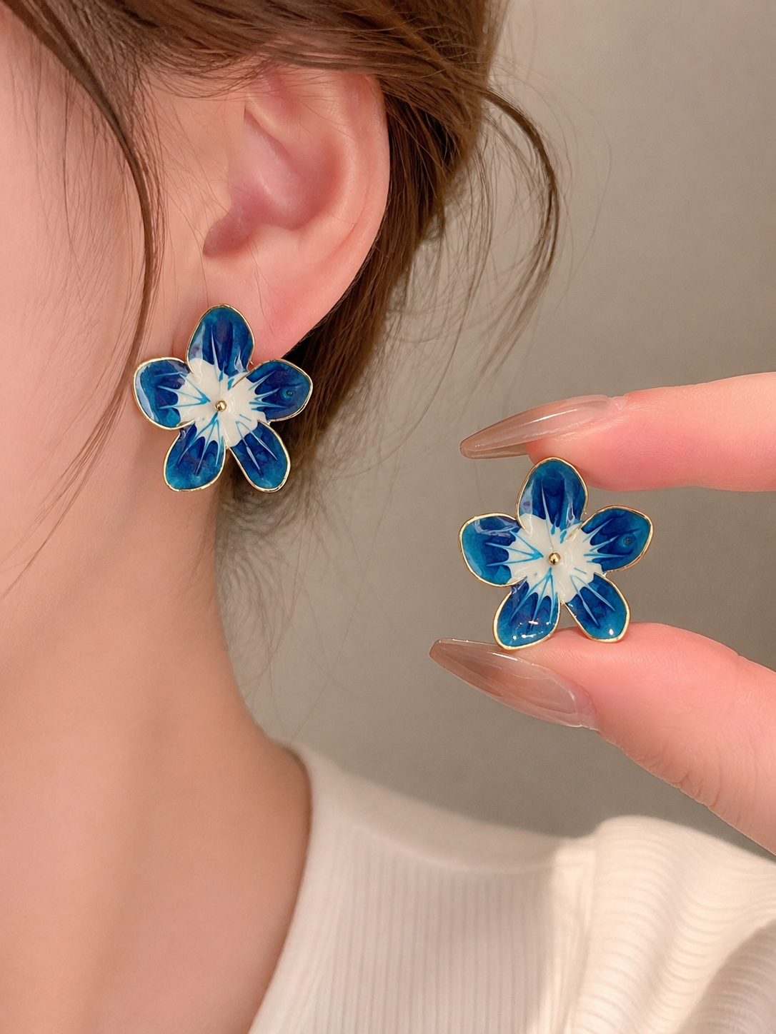 Korean Stylish Flower Earring