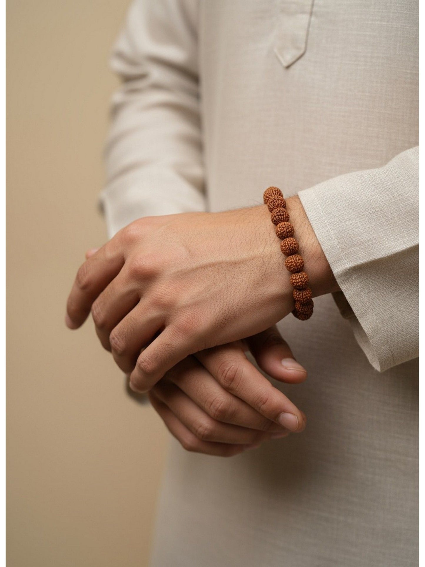 Rudraksh elastic bracelet
