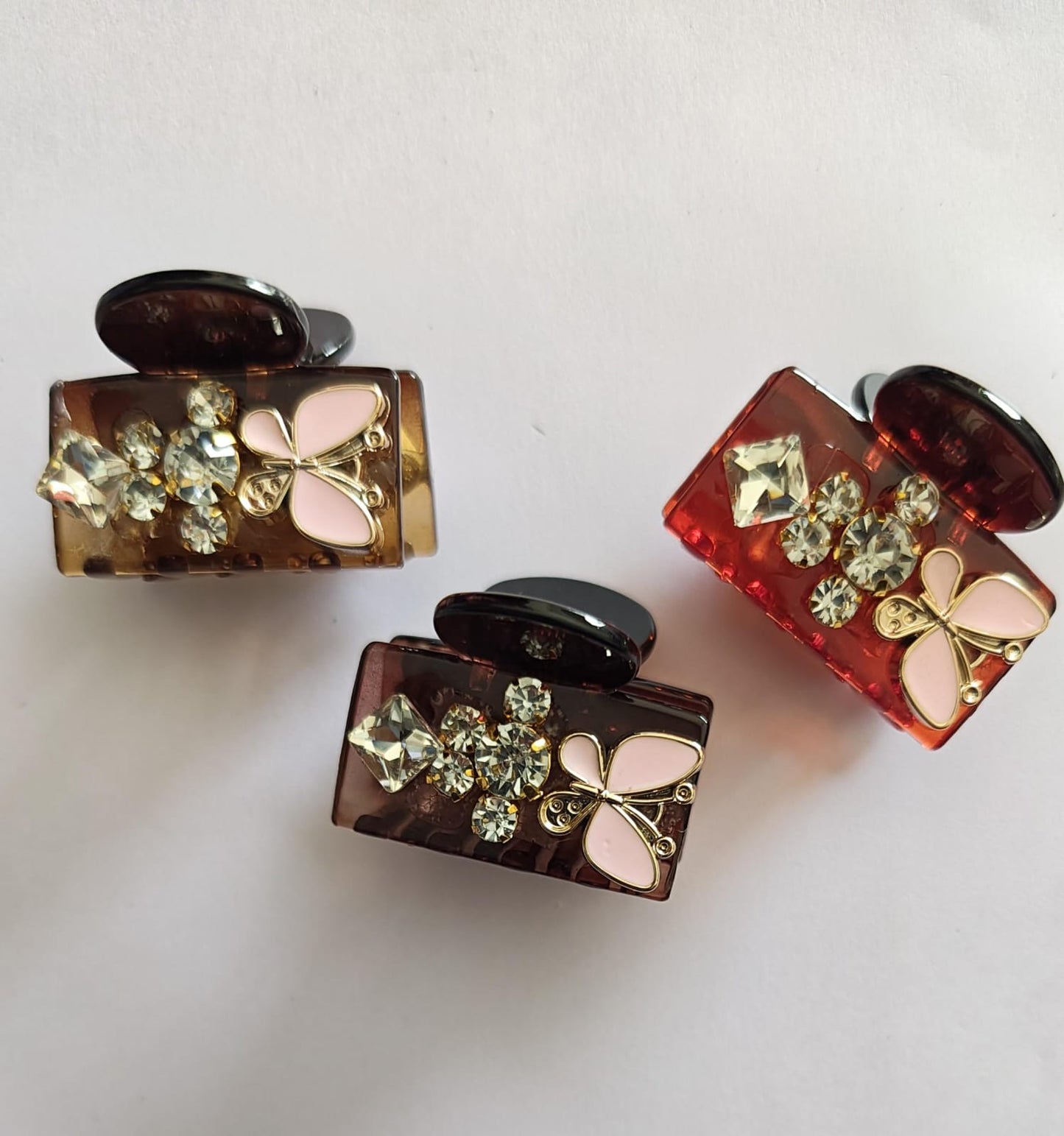 Set of 3 hair clutcher unbreakable