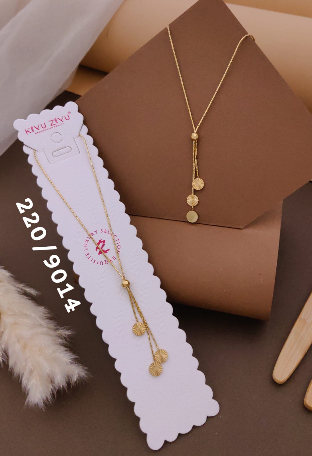 Kiyu ziyu anti tarnished necklace
