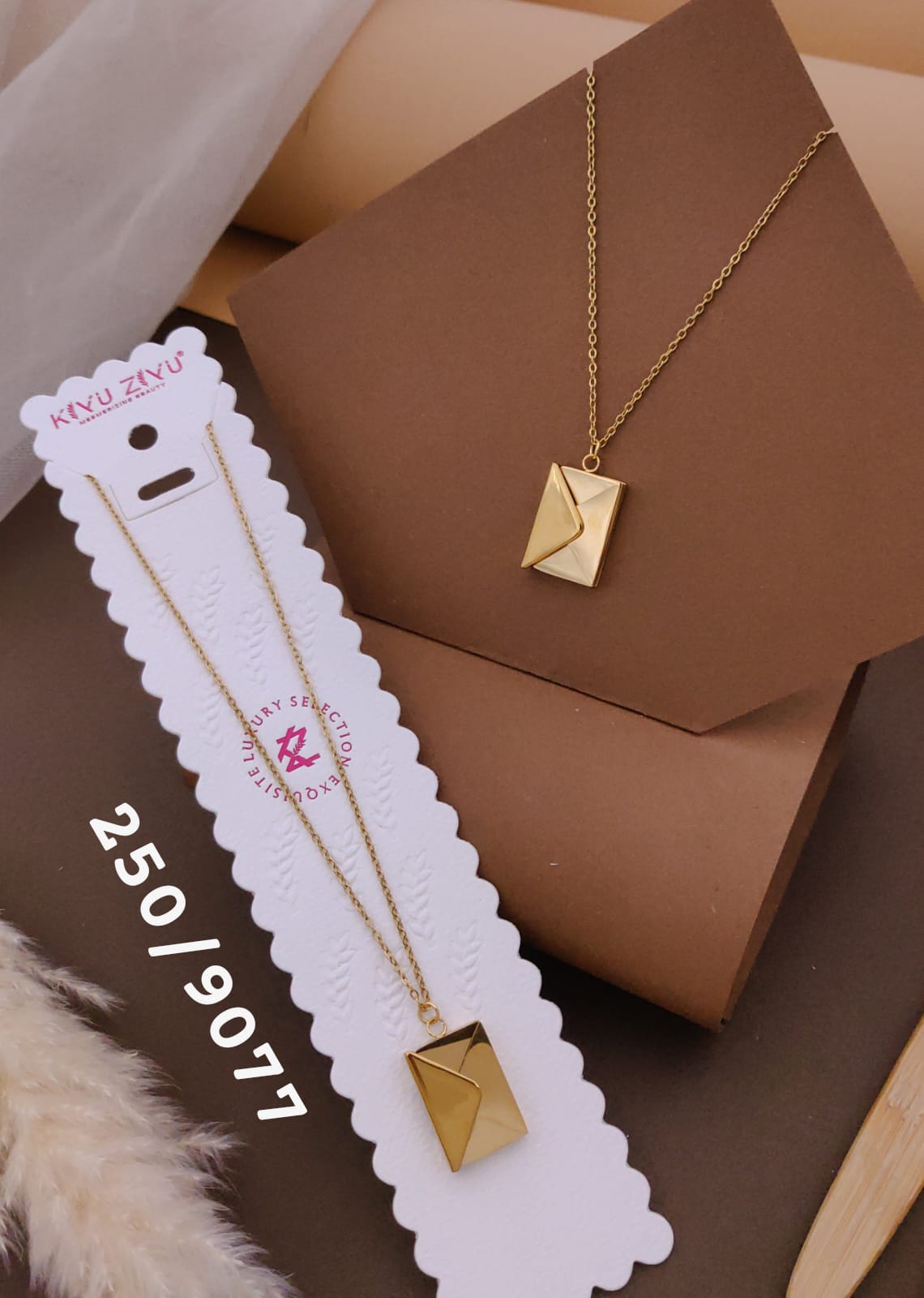 Kiyu ziyu anti tarnished necklace