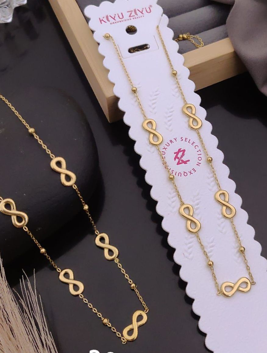 Anti tarnished kiyu ziyu brand necklace
