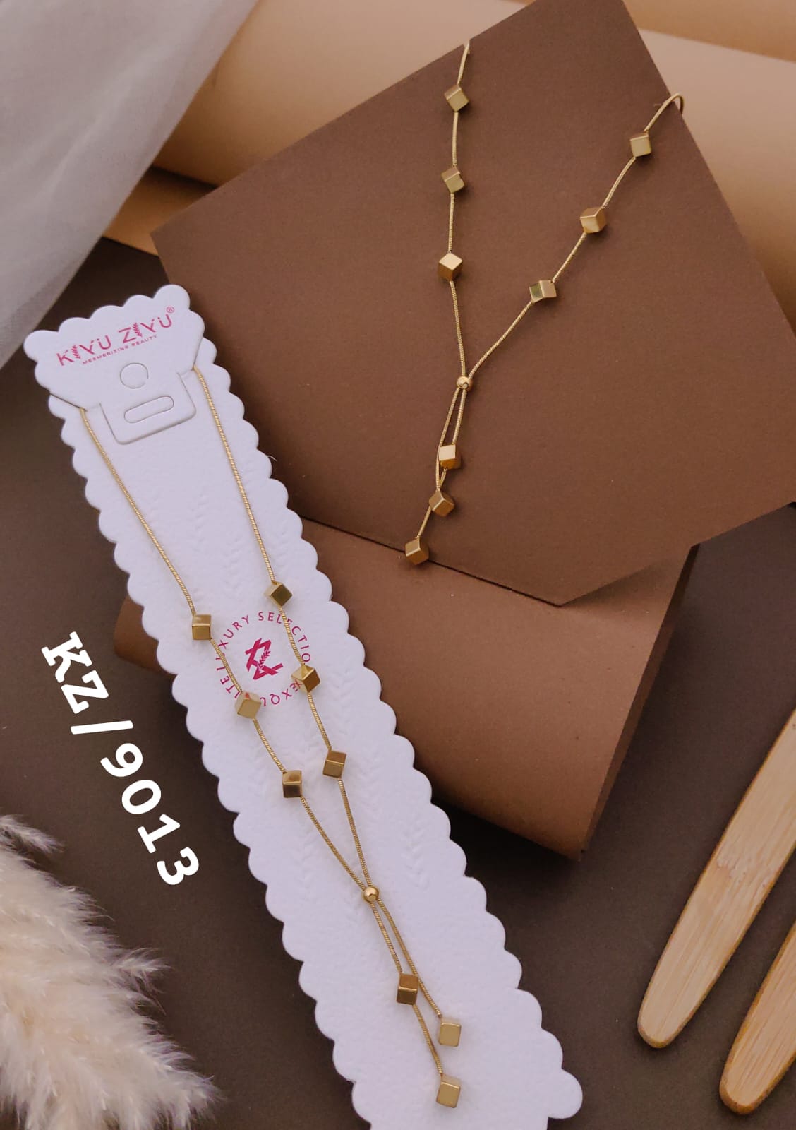 Kiyu ziyu anti tarnished necklace