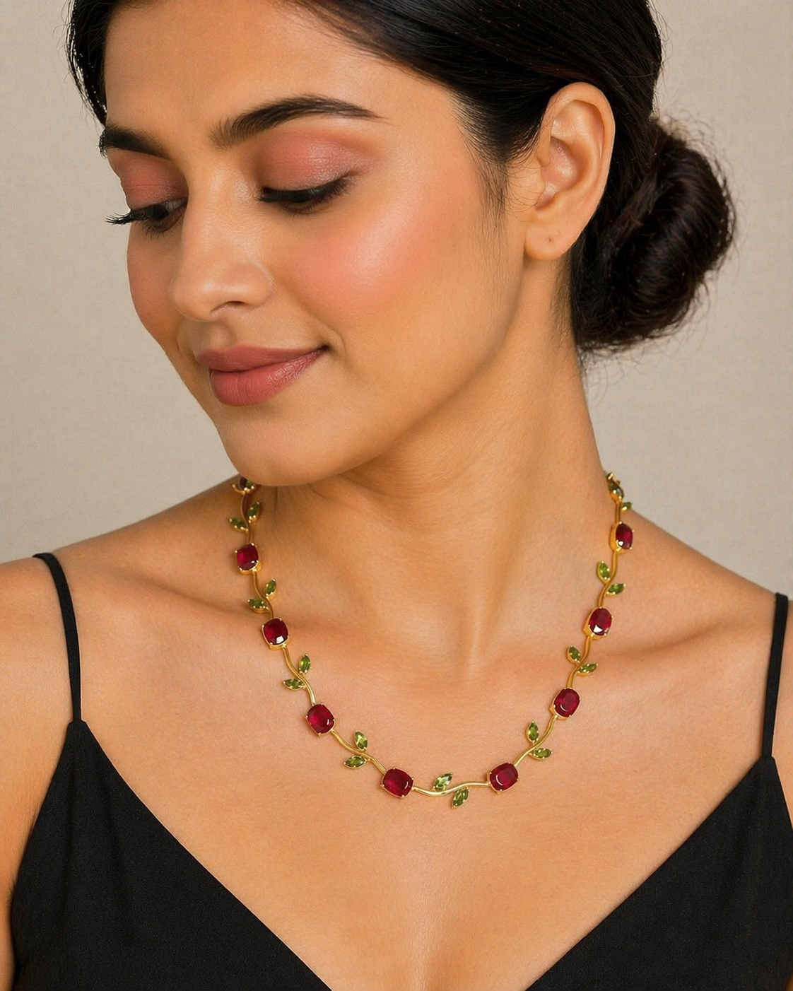 Anti-Tarnish Tulip Necklace